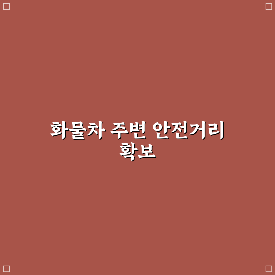 화물차 근처 주행 위험성과 사각지대 피하는 5가지 핵심가이드