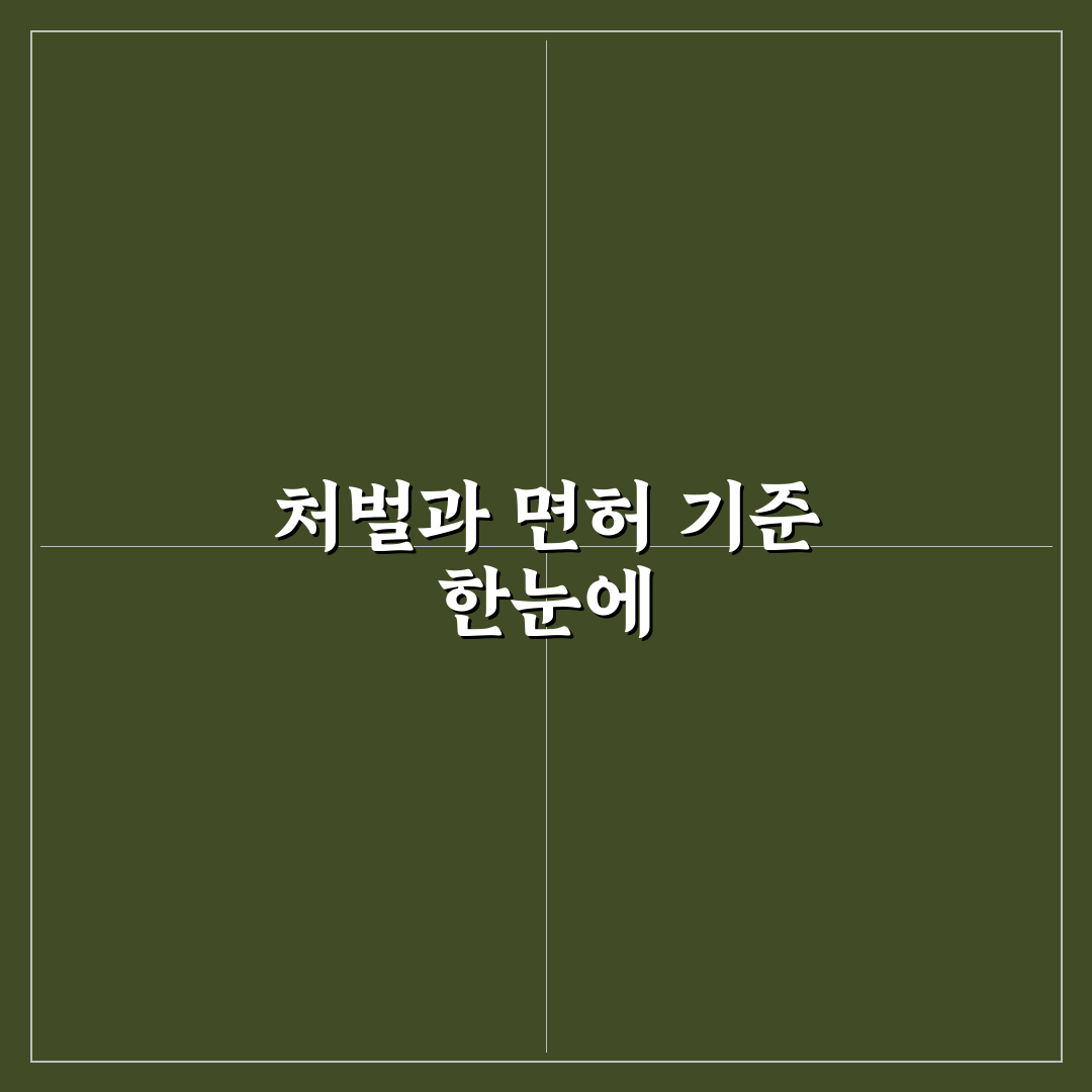 음주 운전 처벌 수위와 면허 취소 기준 5가지 핵심가이드