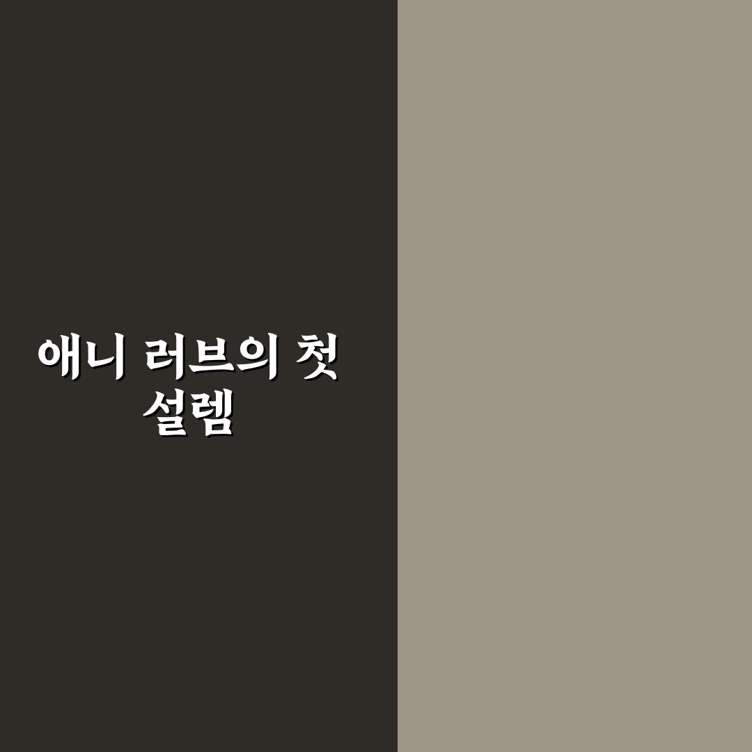 애니 러브 감상 후기, 직접 봤더니 느낀 점들