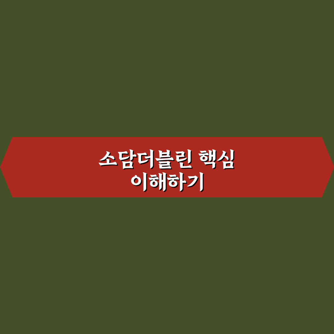 소담더블린 비교와 분석으로 보는 5가지 선택 기준