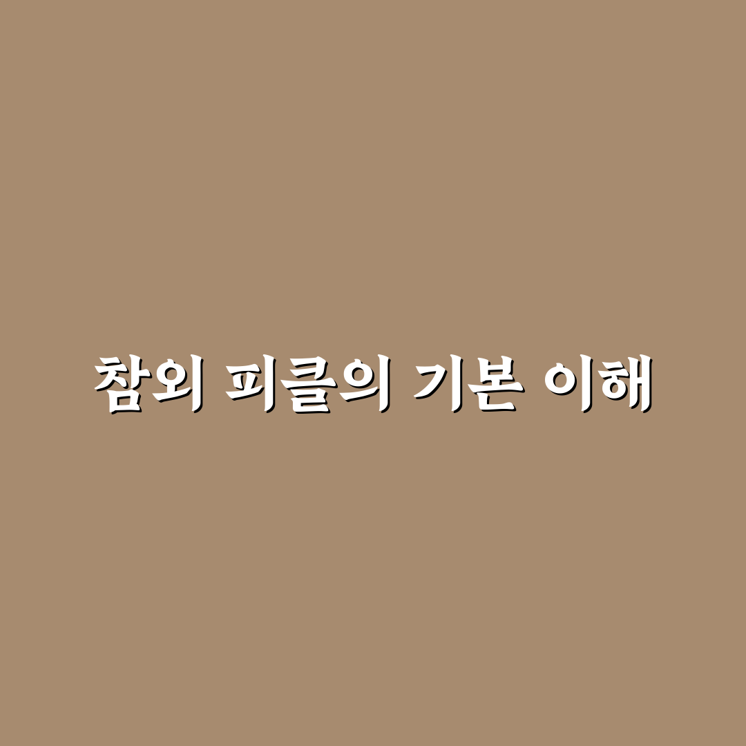참외 피클 만드는법 5가지 기준과 성공 체크포인트 분석