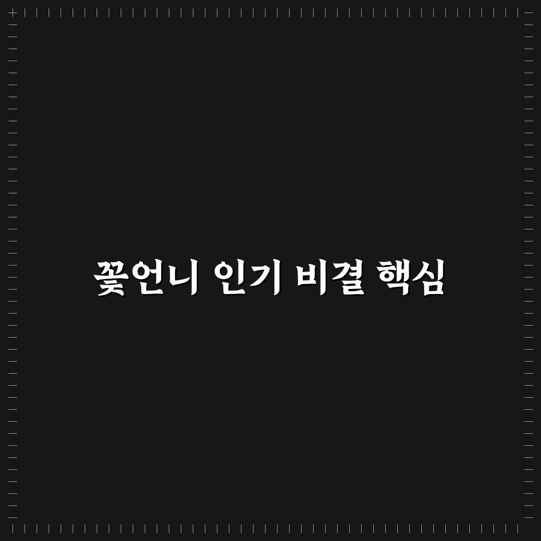 유튜버 꽃언니 콘텐츠 품질 비교와 성장 기준 총정리