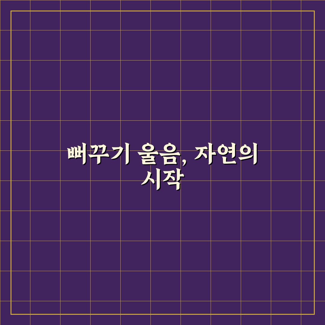 뻐꾸기 우는시기 분석과 서식지별 차이 총정리