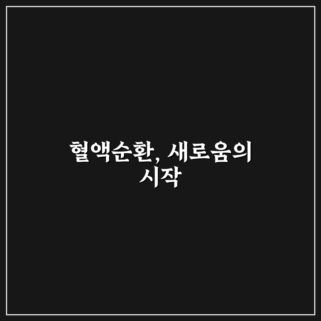 혈액순환제 사용 후기, 직접 써보니 효과와 아쉬움