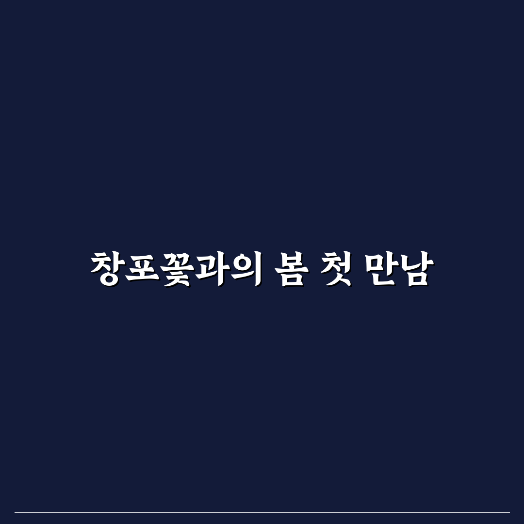 창포꽃 피는 시기 직접 알아보니 계절별 특징