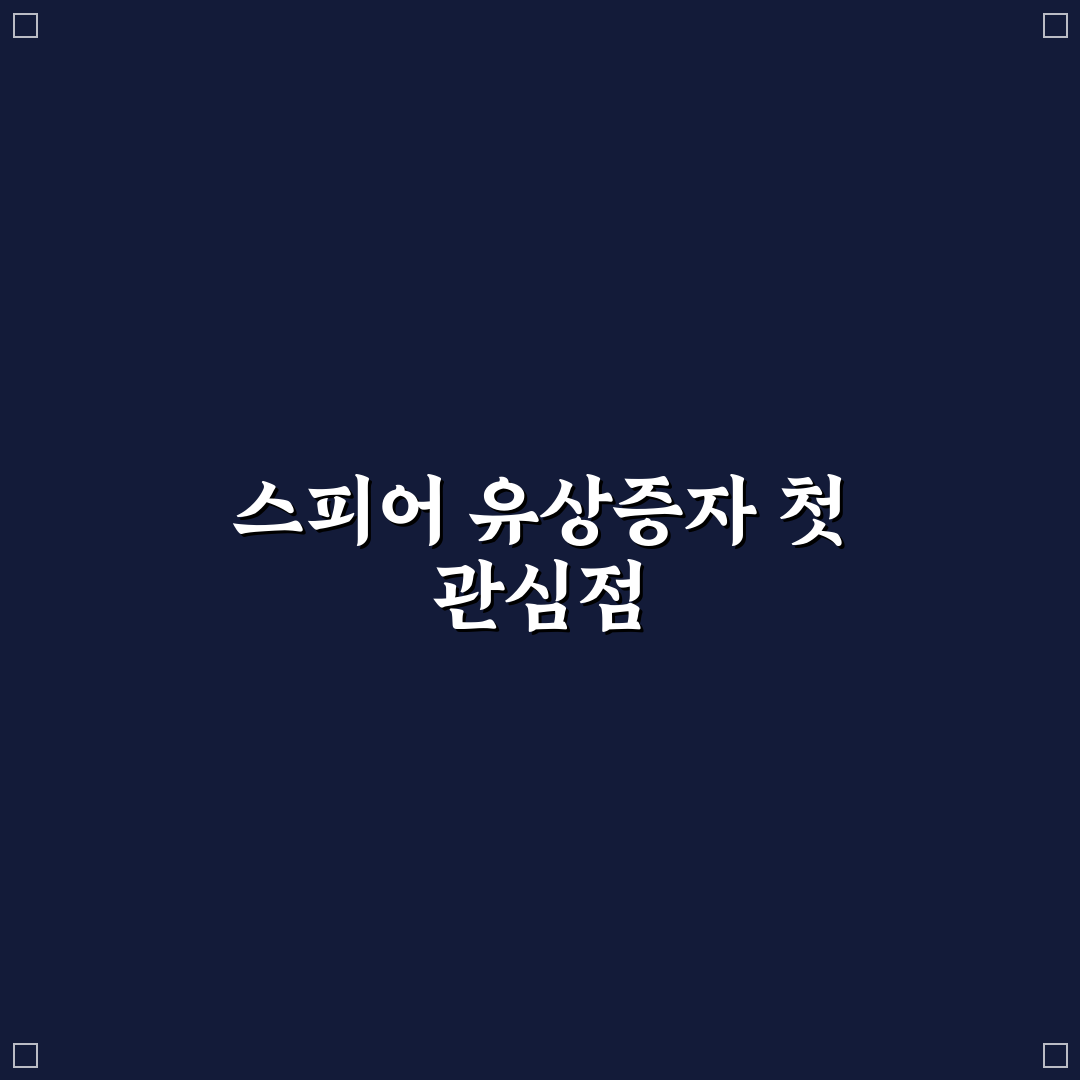 스피어 유상증자 직접 알아보니 절차와 의미